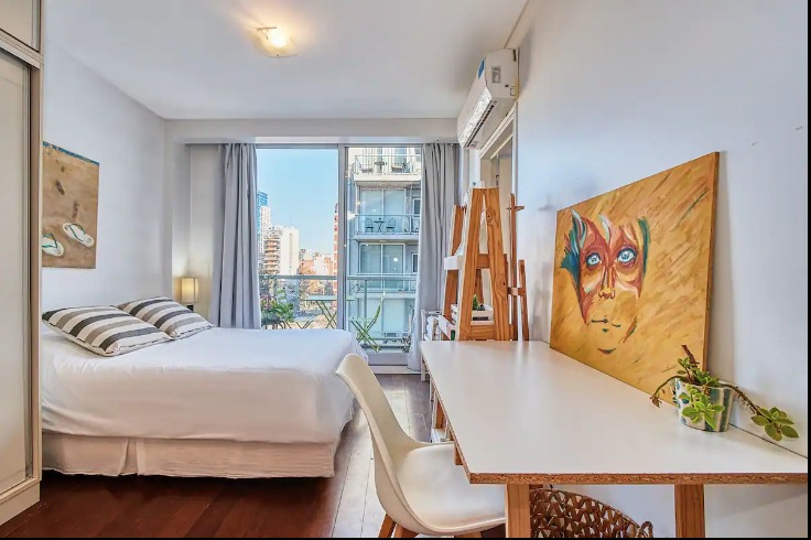 Luminoso apartamento estudio